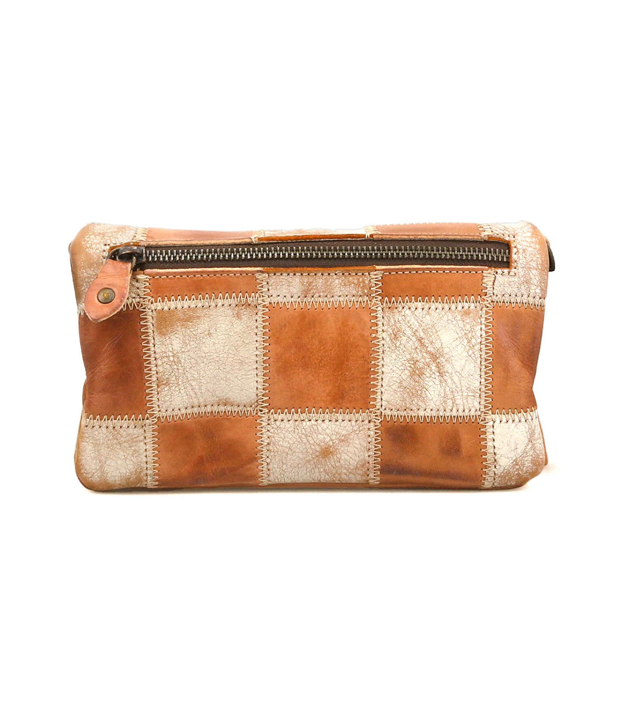 BEDSTU CADENCE WALLET PURSE - tan/nectar check