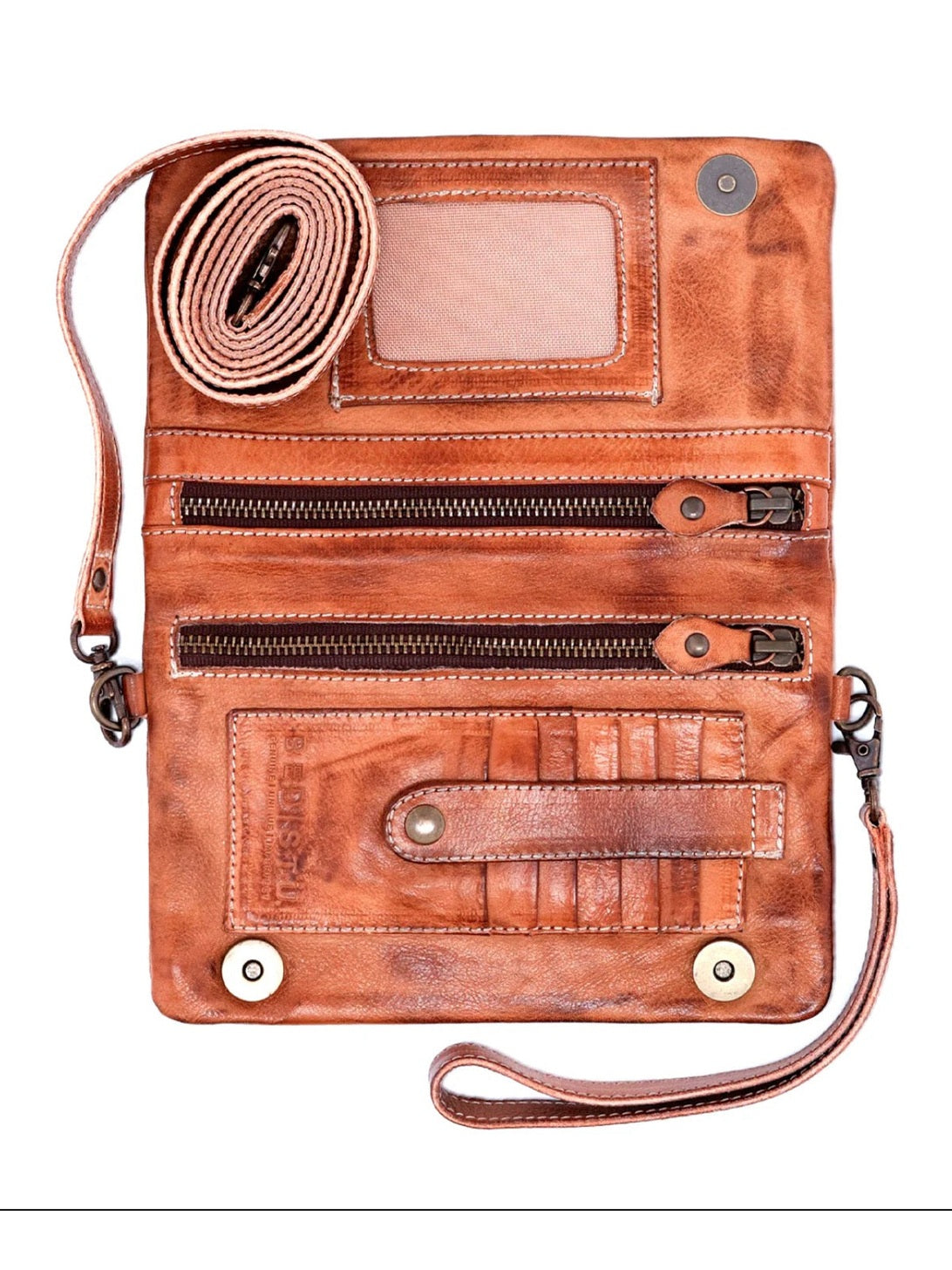BEDSTU CADENCE WALLET PURSE - tan rustic