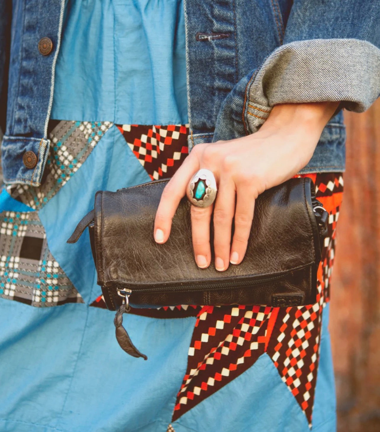 BEDSTU AMINA CROSSBODY/WALLET - black