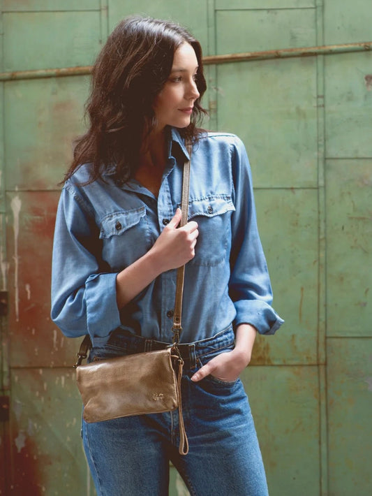 BEDSTU CADENCE WALLET PURSE - taupe