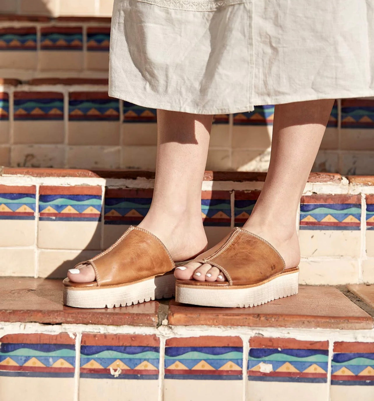 PREORDER BEDSTU FAIRLEE II HANDMADE LEATHER SANDALS - tan rustic