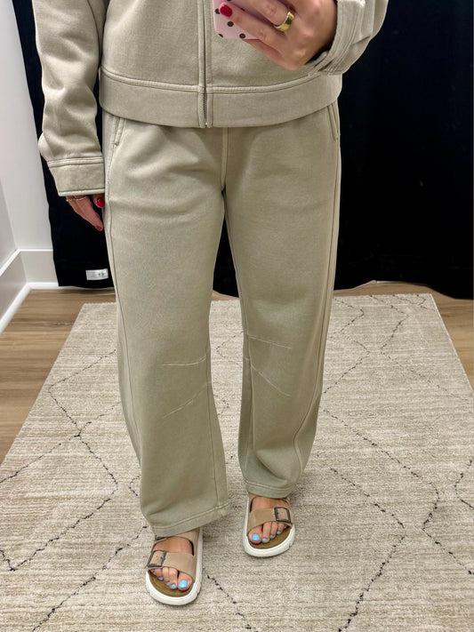 THE KINSLEY PANTS - taupe