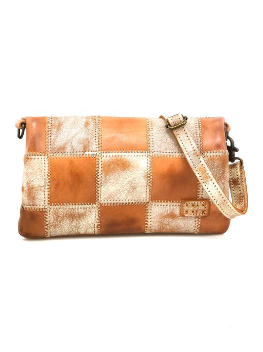 BEDSTU CADENCE WALLET PURSE - tan/nectar check