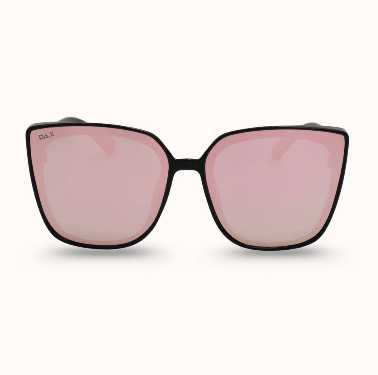 DAX LUX OVERSIZED CATEYE SUNNIES - pink