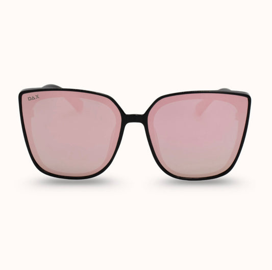 DAX LUX OVERSIZED CATEYE SUNNIES - pink