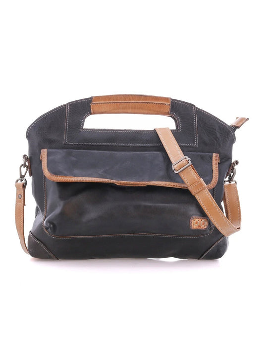 BEDSTU GREENWAY CROSSBODY BAG - black oats rustic