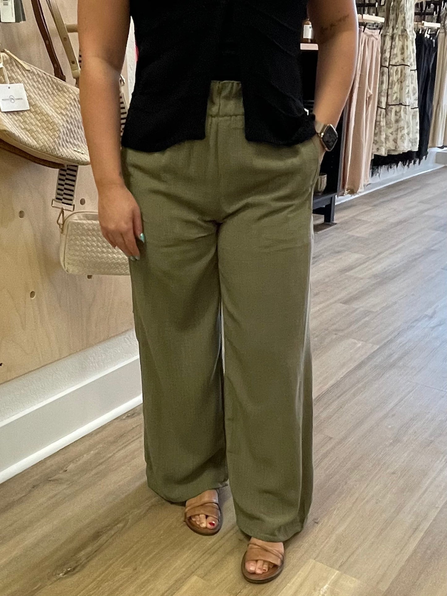 THE ALLIE WIDE LEG PANT