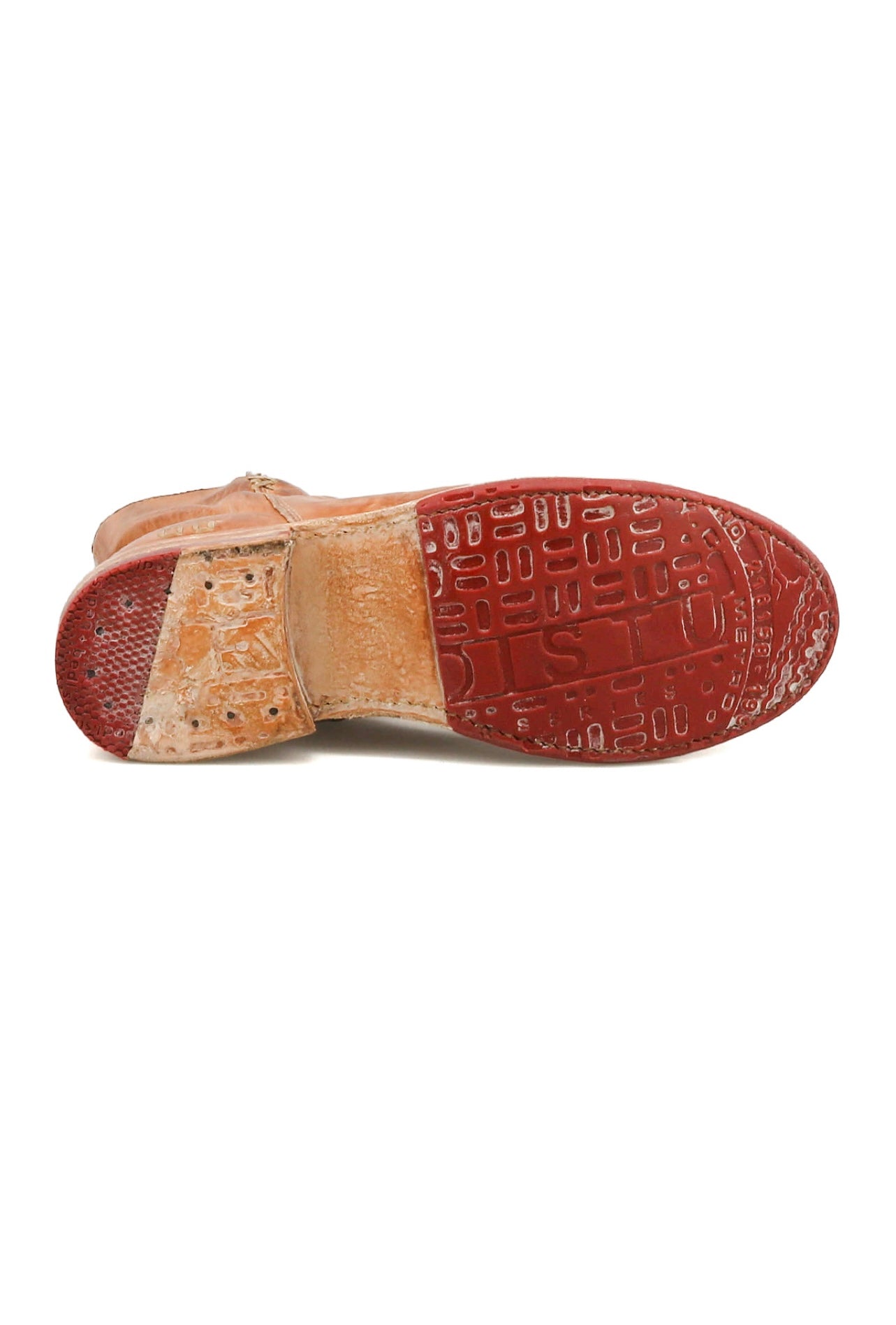 PREORDER BEDSTU YURISA HANDMADE LEATHER BOOTIES - tan dd