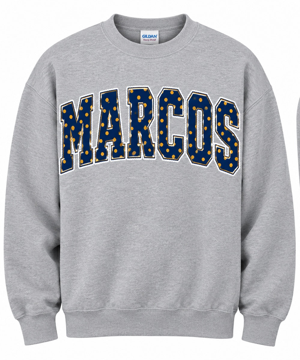 SCHOOL POLKA DOT CREWNECK SWEATSHIRTS - Polo preorder