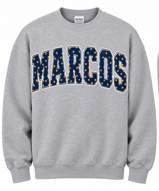 SCHOOL POLKA DOT CREWNECK SWEATSHIRTS - Polo preorder