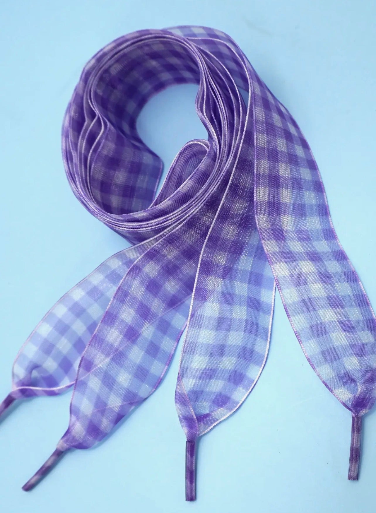 SATIN ORGANZA SHOELACES - various