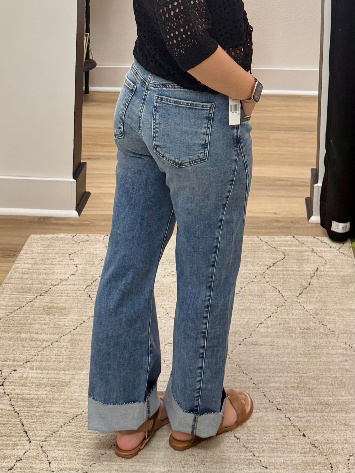 THE CHARLOTTE HI RISE LIGHTWEIGHT DENIM - KUT BRAND