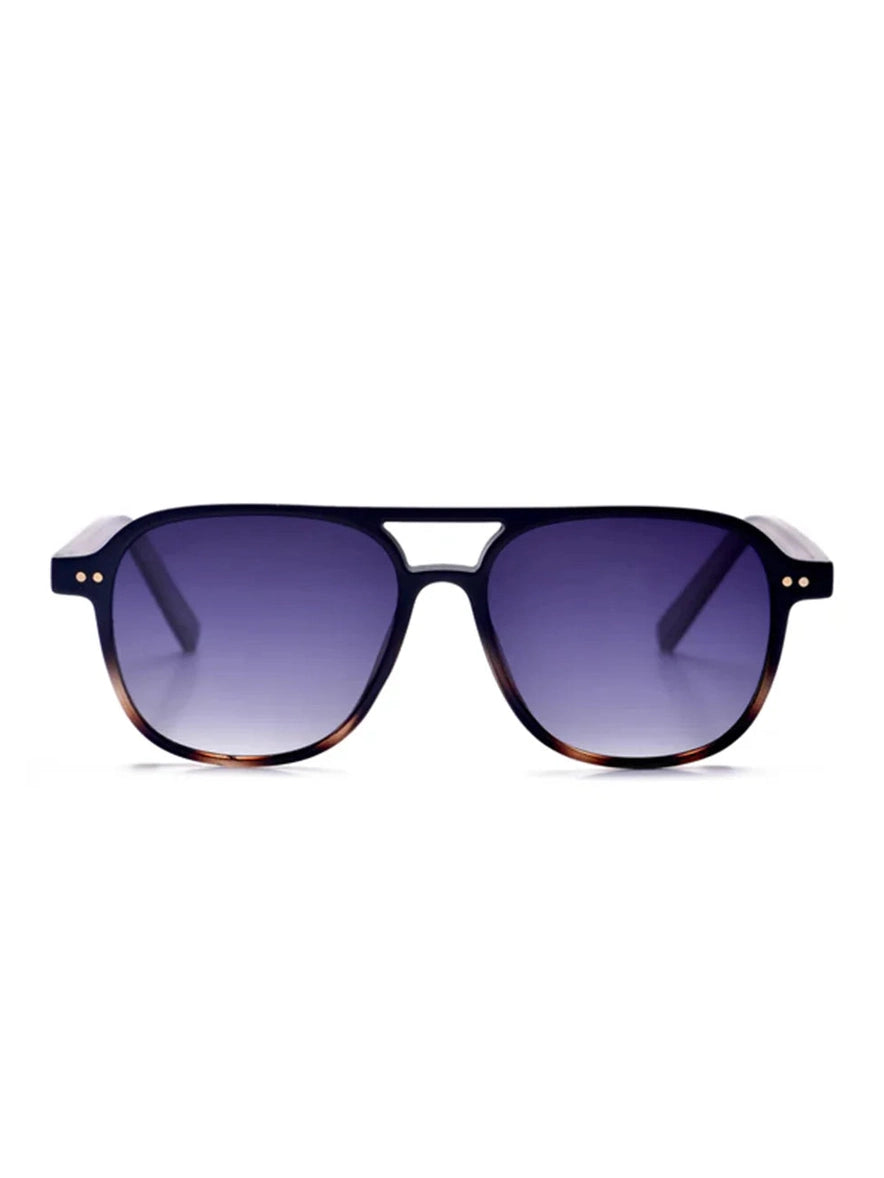 DAX BRIGGS POLARIZED AVIATOR - black gradient