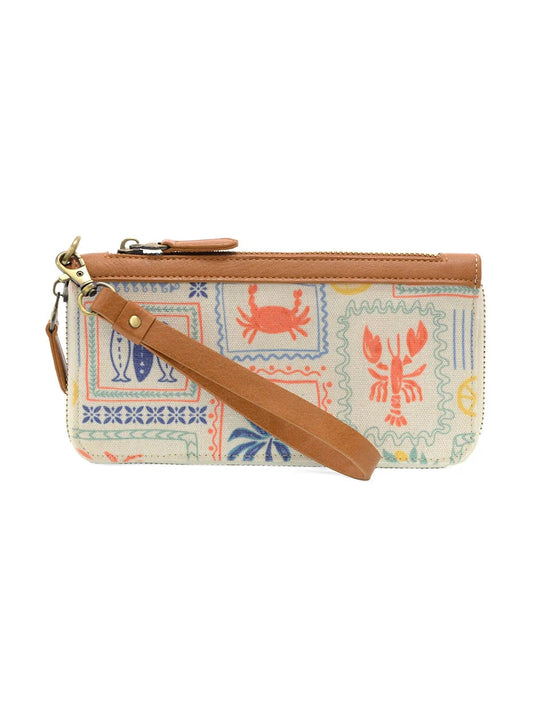 CHLOE COASTAL CHARM CANVAS WRISTLET