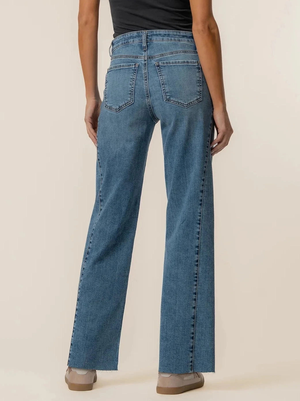 THE CHARLOTTE HI RISE LIGHTWEIGHT DENIM - KUT BRAND