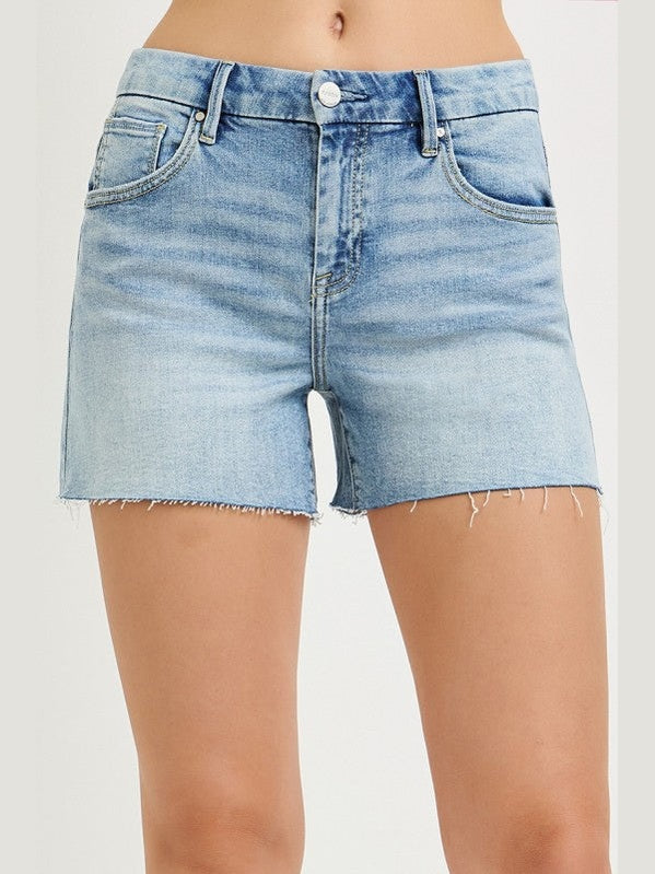 THE KYLIE SLOUCHY DENIM SHORTS