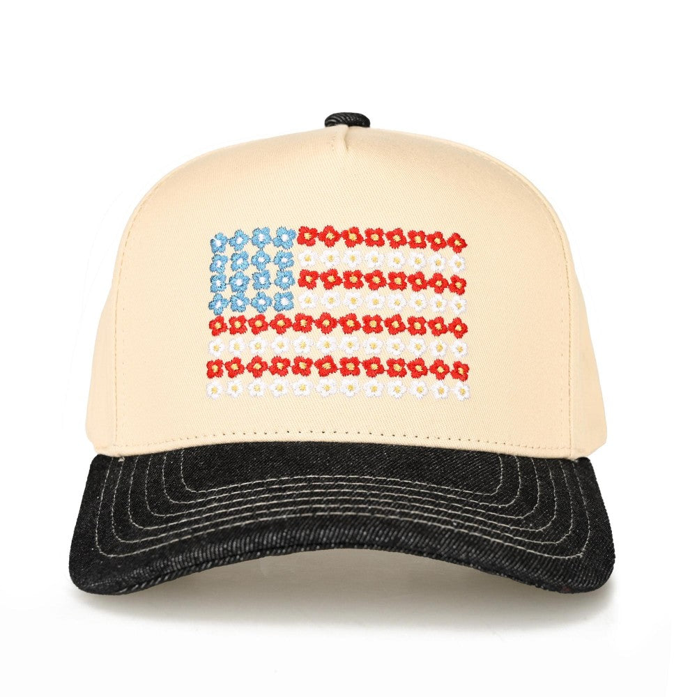 CC USA FLAG BASEBALL CAP