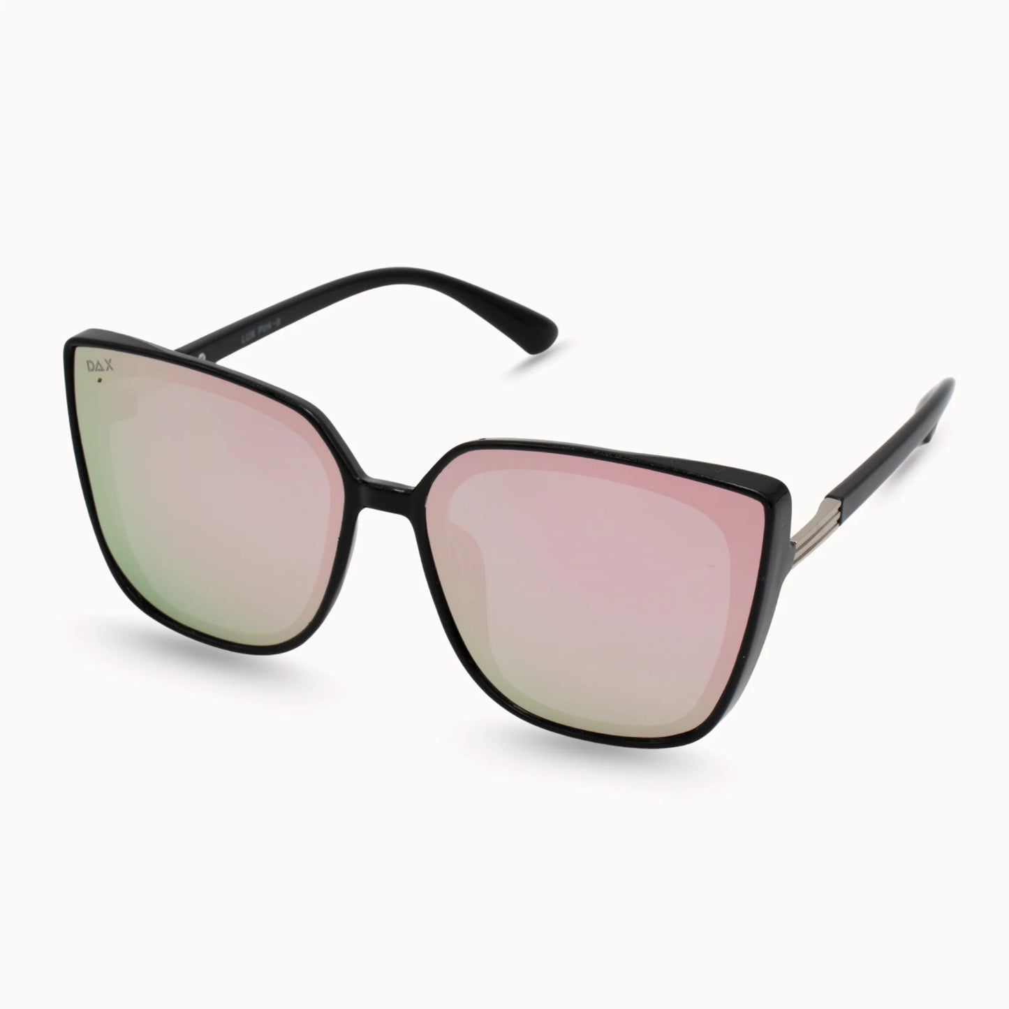 DAX LUX OVERSIZED CATEYE SUNNIES - pink
