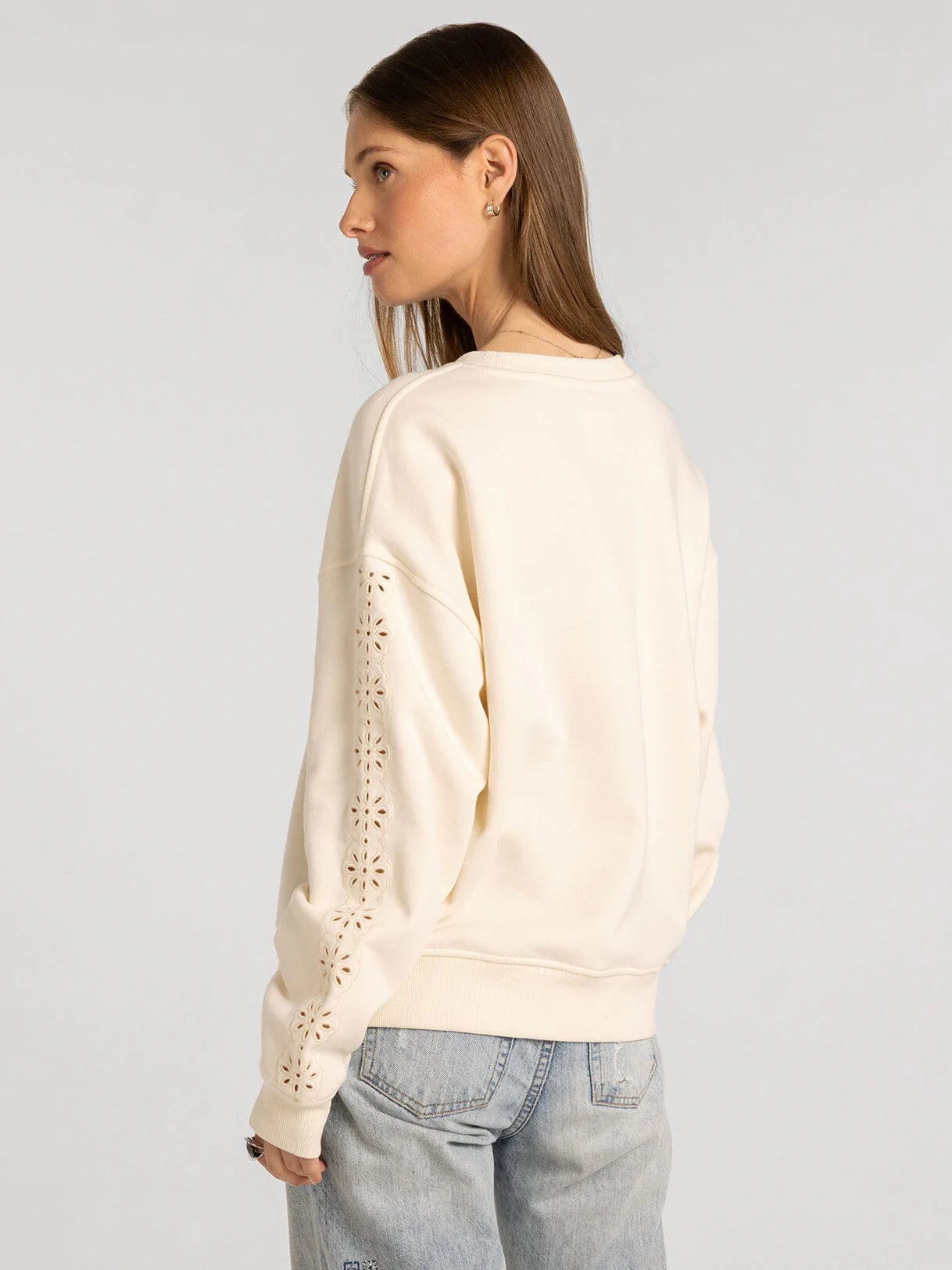 THE MARIETTA SOFT SWEATSHIRT - eggnog