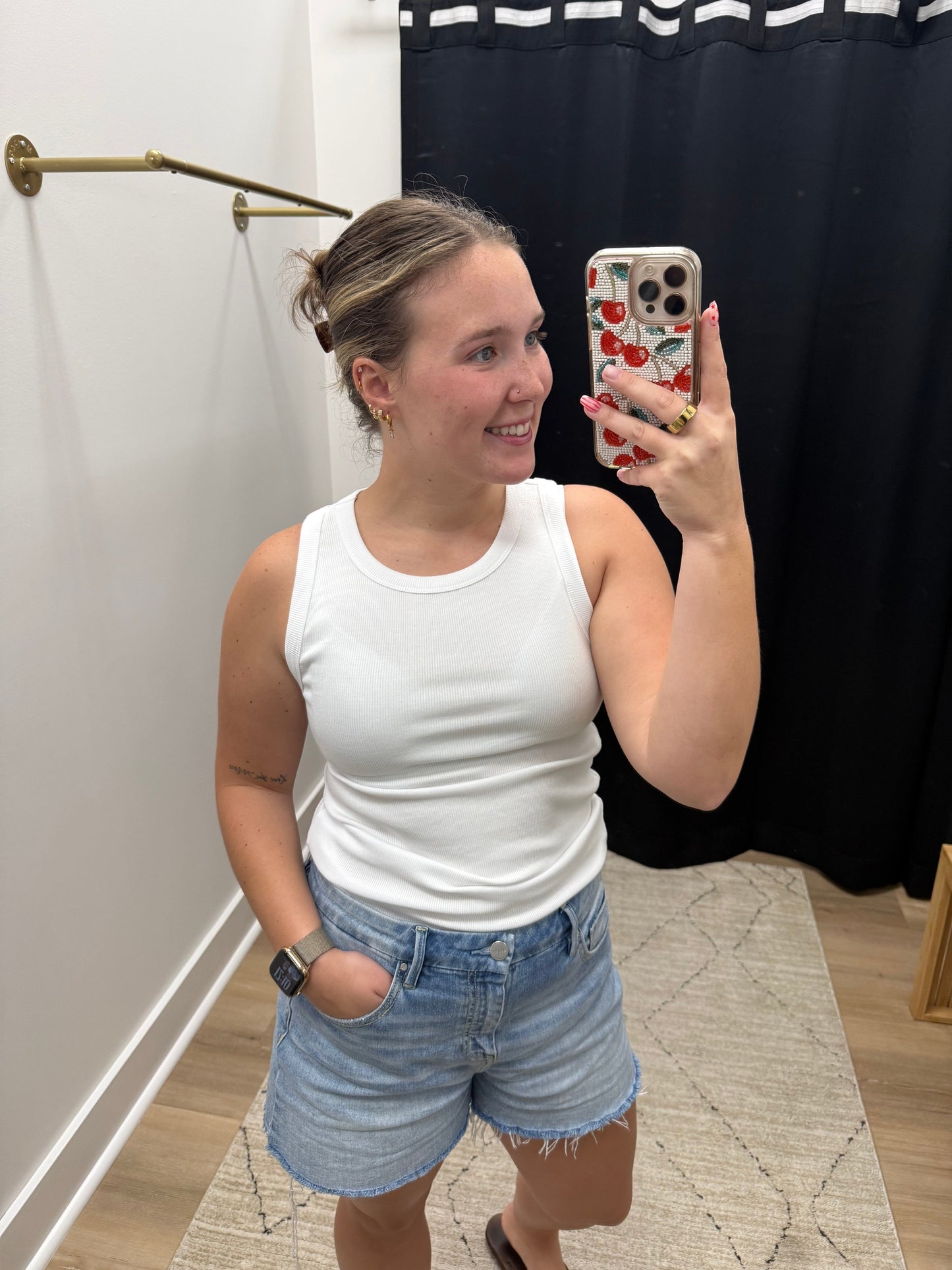 THE EDLIN TANK - white