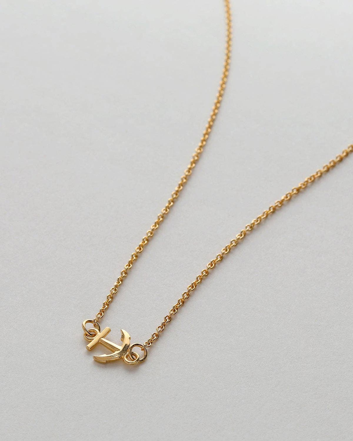 BRYAN ANTHONYS  MY ANCHOR NECKLACE- 2 finishes