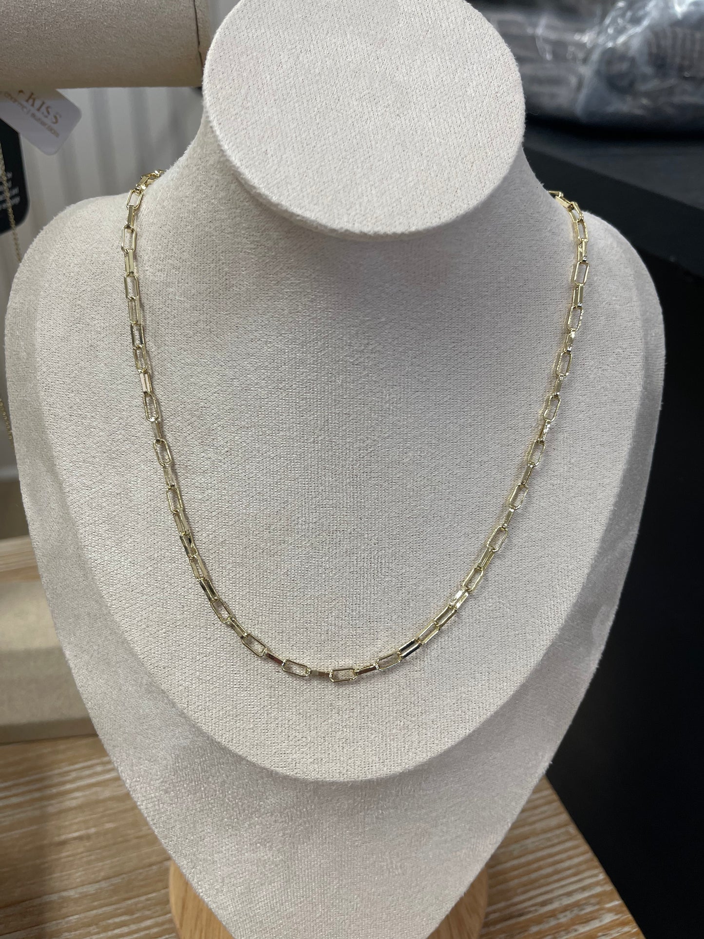 THE CHAIN LINK NECKLACE - gold