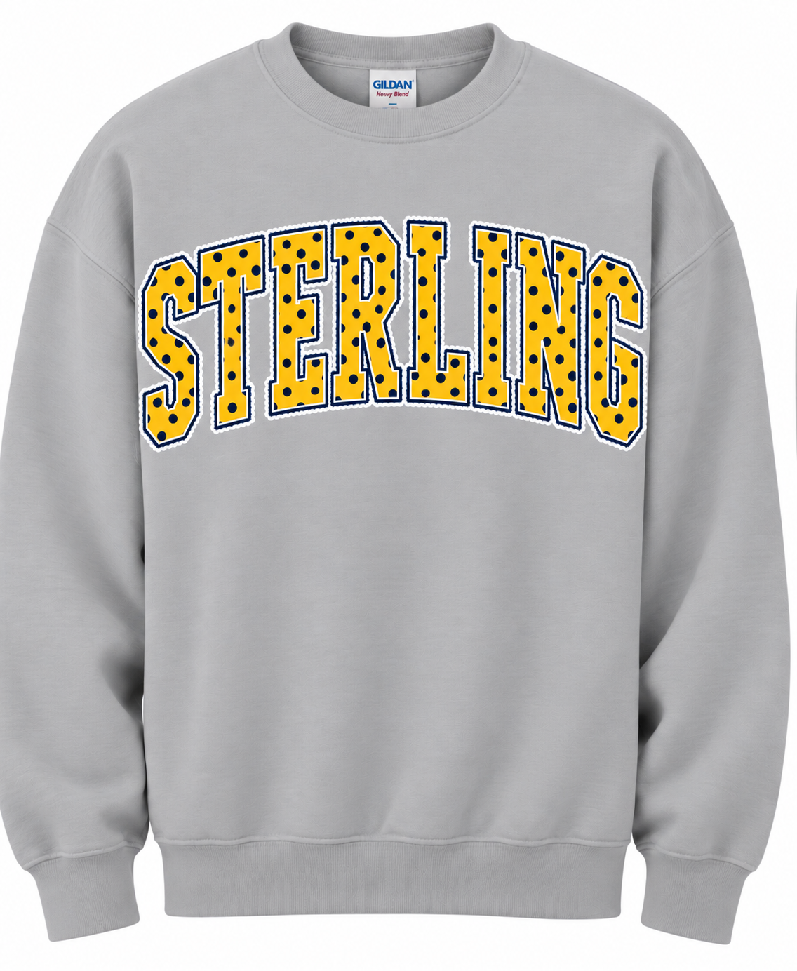 SCHOOL POLKA DOT CREWNECK SWEATSHIRTS - Sterling preorder