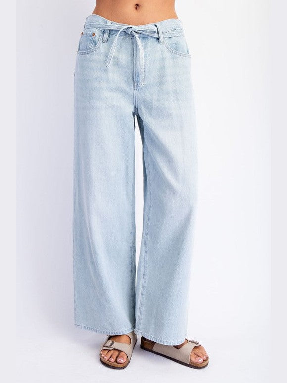 THE RAE BAGGY STRAIGHT WIDE LEG JEANS