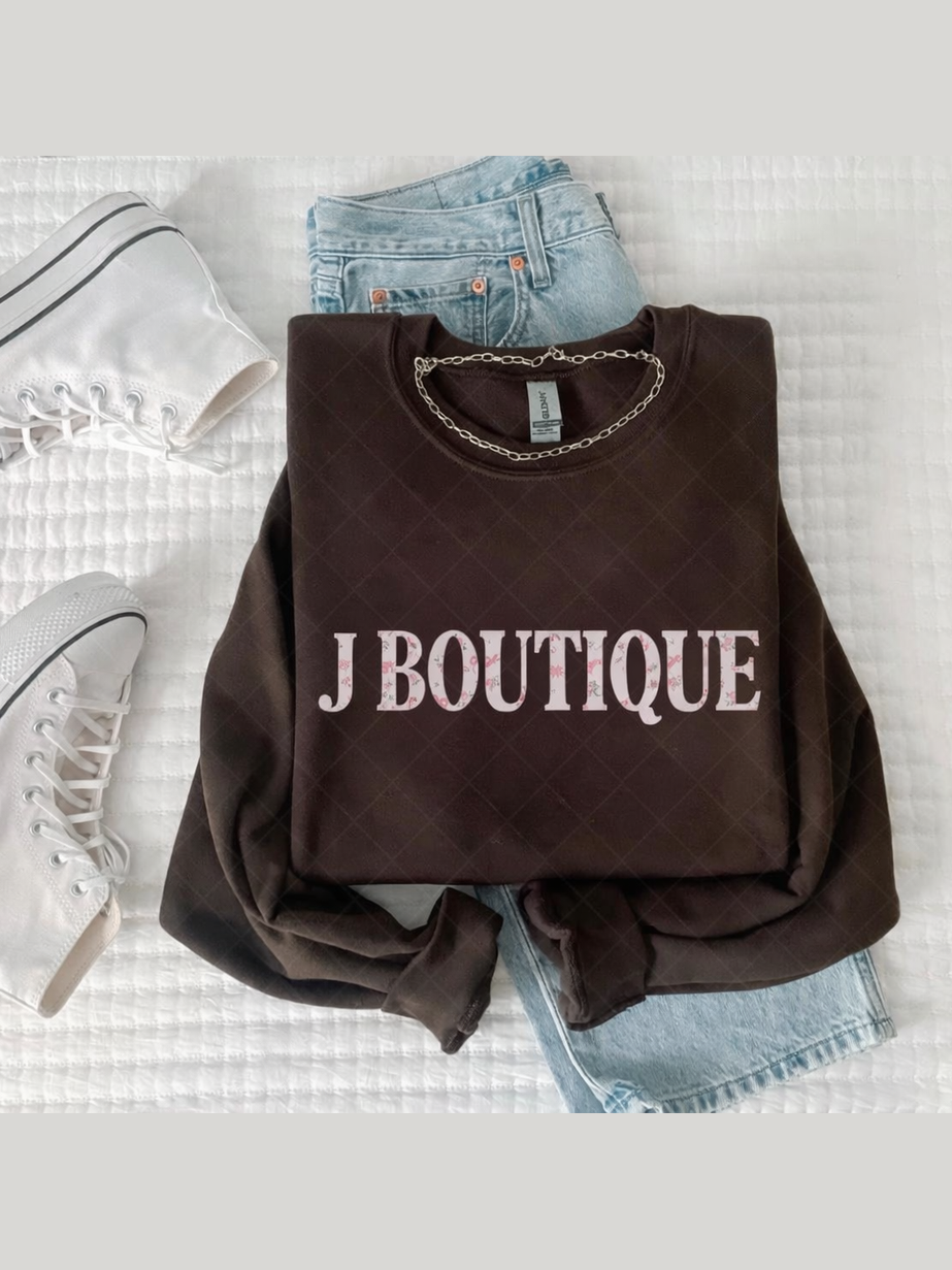 J BOUTIQUE GRAPHIC SWEATSHIRT- preorder