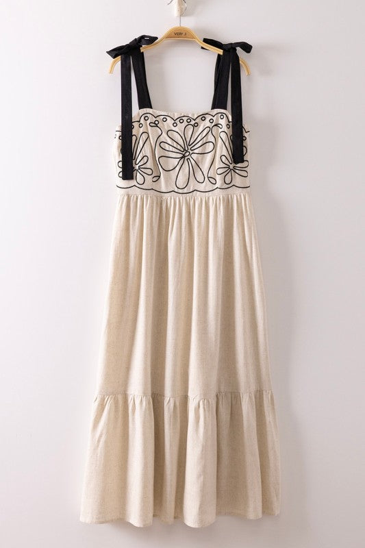 THE MAISY EMBROIDERED SUNDRESS