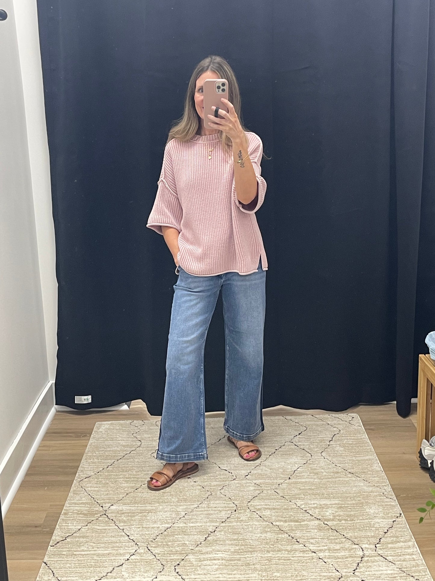 THE NATALIE MINERAL WASHED SWEATER - 2 colors