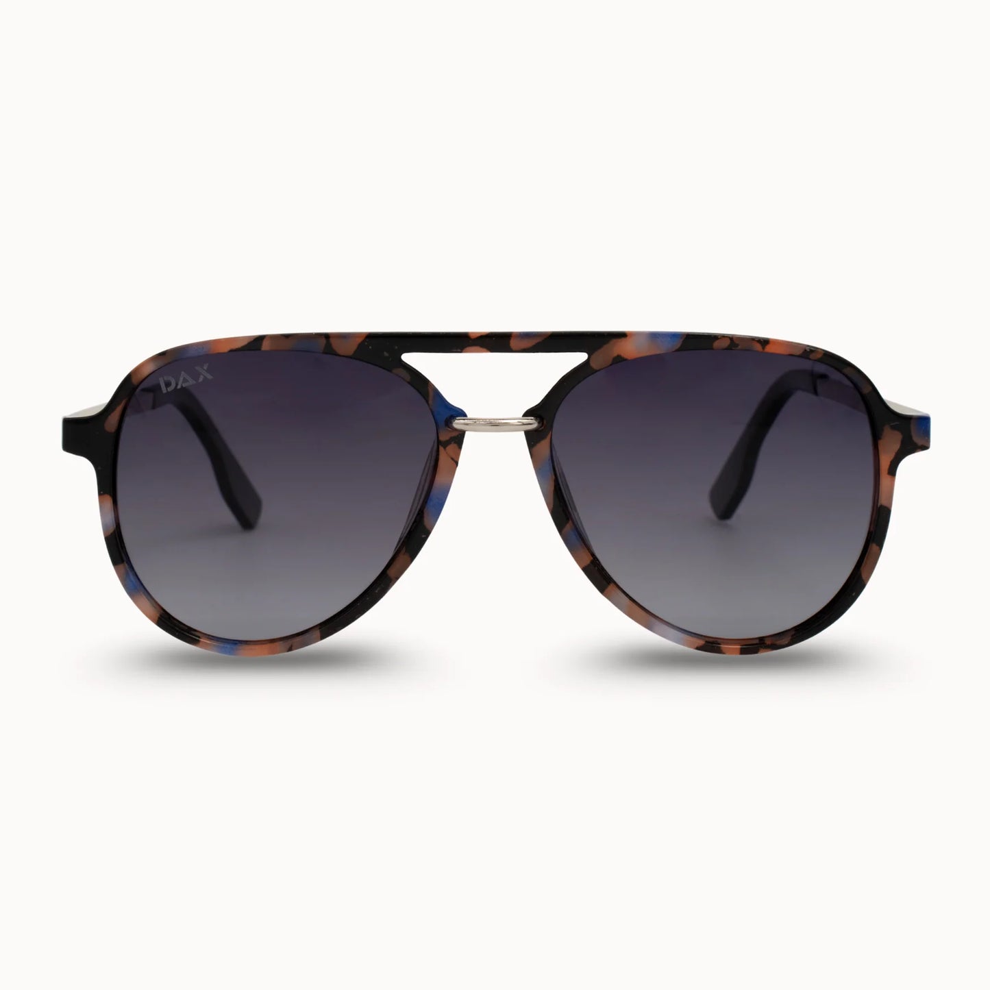DAX EARHART WOMENS POLARIZED AVIATOR SUNNIES- marble