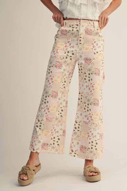 THE JENNA PATCHWORK CARGO PANTS
