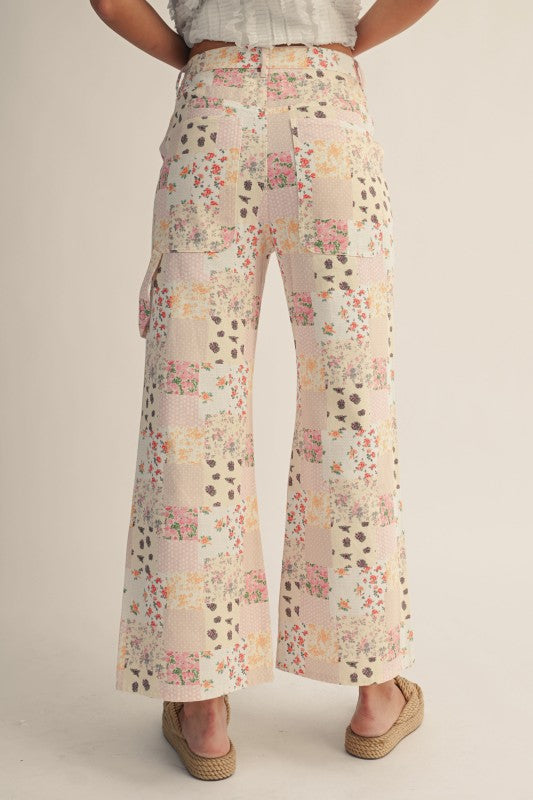 THE JENNA PATCHWORK CARGO PANTS
