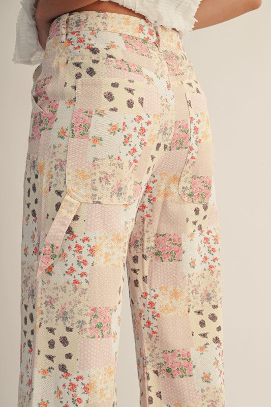 THE JENNA PATCHWORK CARGO PANTS
