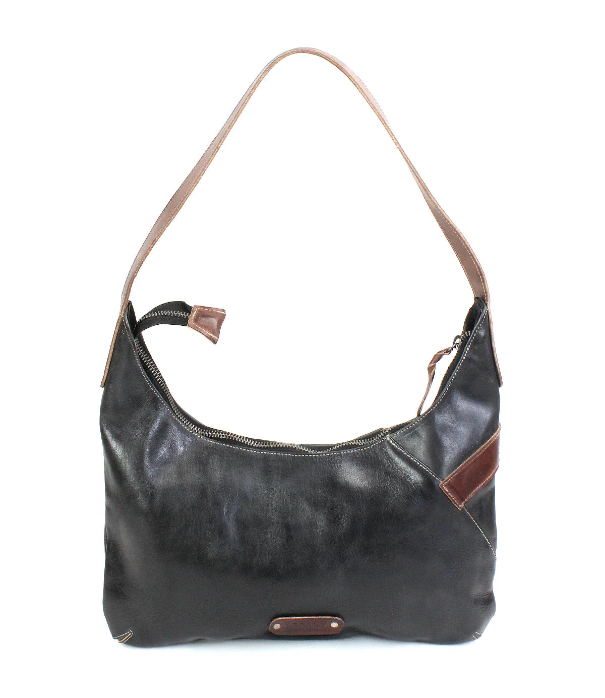 BEDSTU SEEMLY SHOULDER BAG - black teak rustic