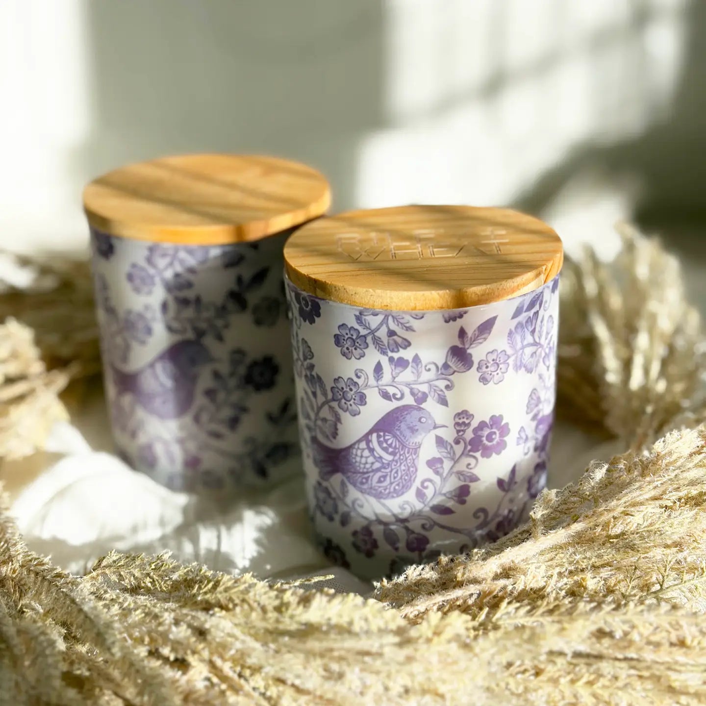 HEARTHSIDE BLUEBIRD CANDLE
