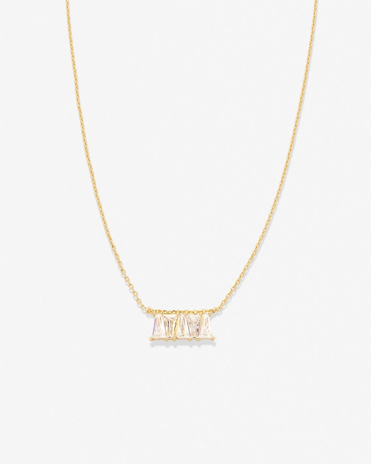 BRYAN ANTHONYS MOM BAGUETTE NECKLACE- 2 finishes