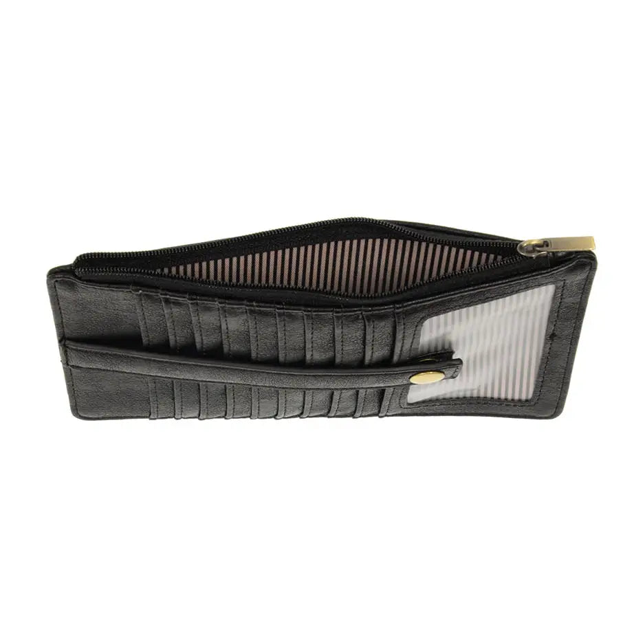 THE KARA MINI WALLET SLEEVE - black