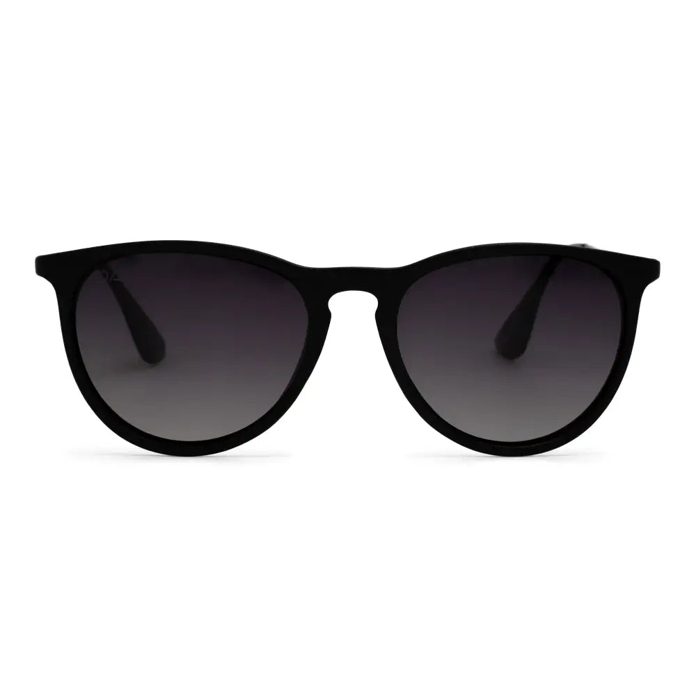DAX MIDNIGHT POLARIZED MEDIUM HORN SUNNIES - black ombre