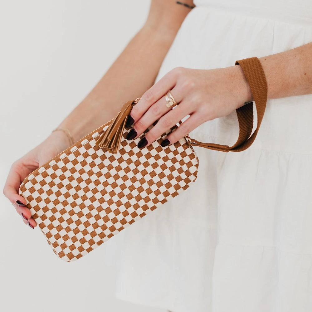 THE EMMA WOVEN CLUTCH WRISTLETS - various colors