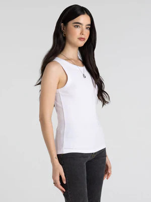 THE EDLIN TANK - white