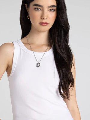 THE EDLIN TANK - white