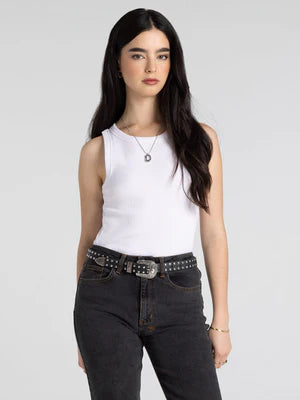 THE EDLIN TANK - white