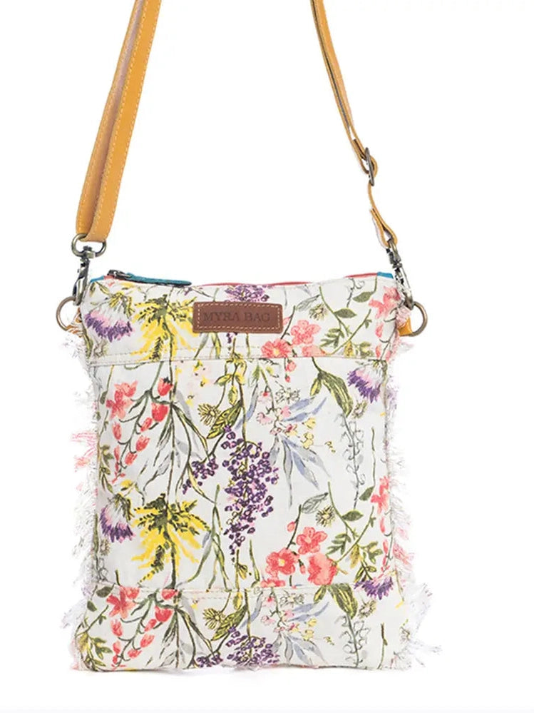 MEADOW PEACE CROSSBODY FLORAL PURSE