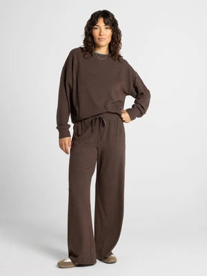 THE JASSE CASUAL TOP - coffee beans