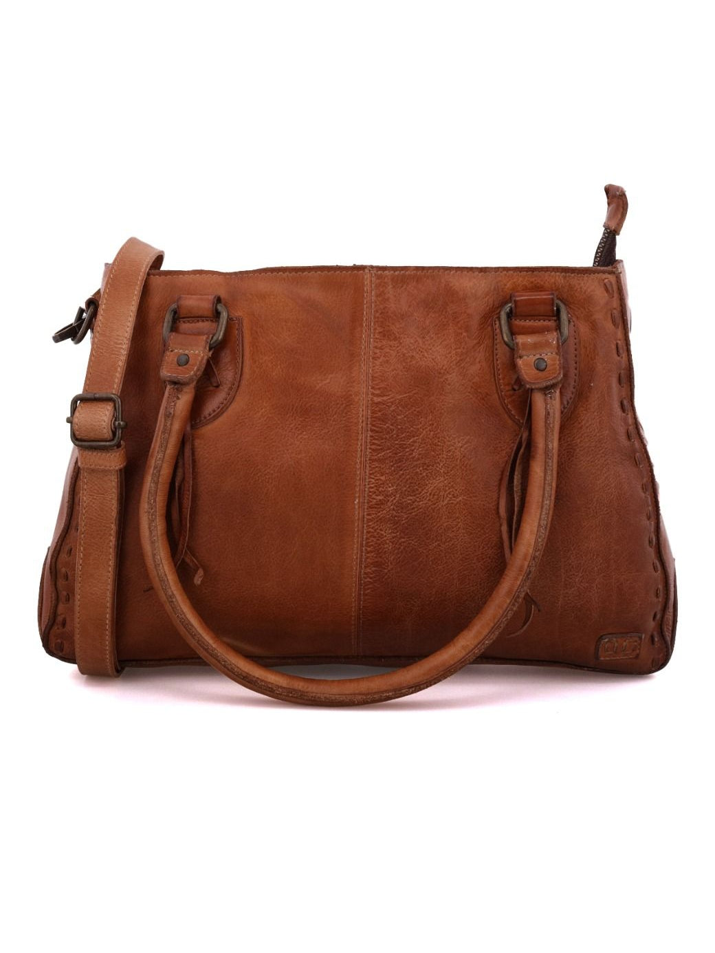 BEDSTU ROCKABABY LEATHER SHOULDER BAG - tan rustic