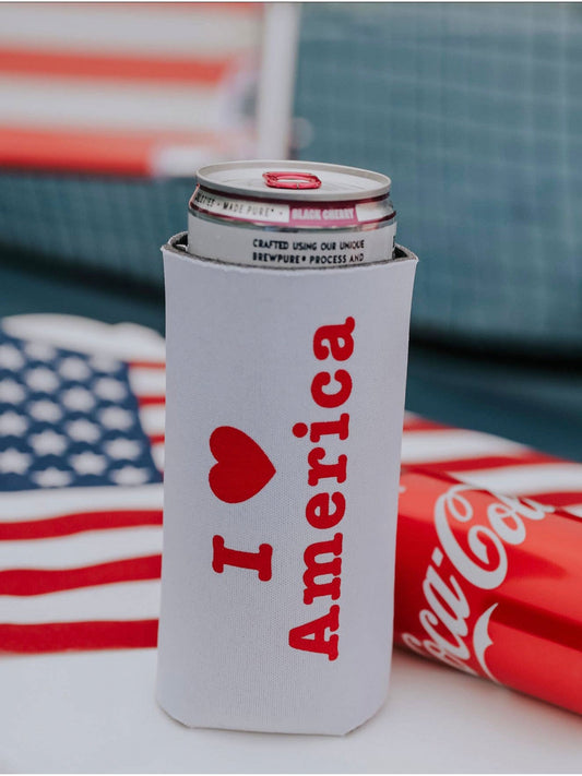 SLIM CAN KOOZIES - America