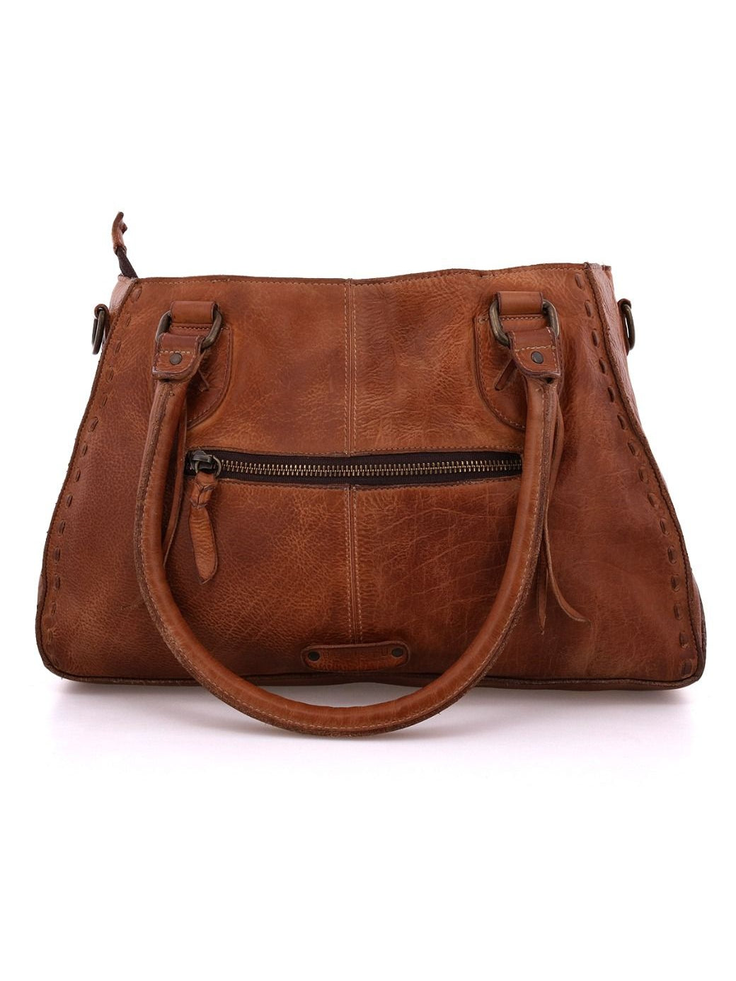 BEDSTU ROCKABABY LEATHER SHOULDER BAG - tan rustic