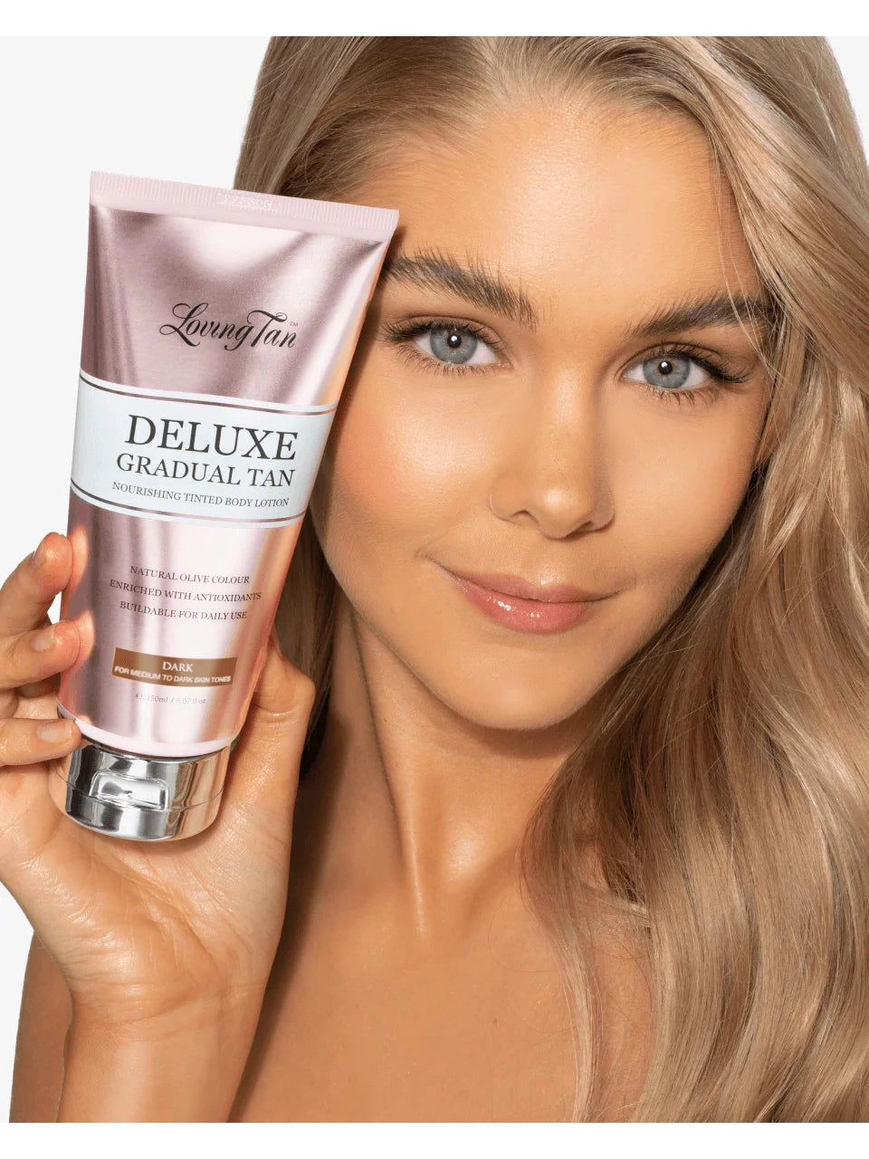 LOVING TAN DELUXE GRADUAL TAN LOTION - dark